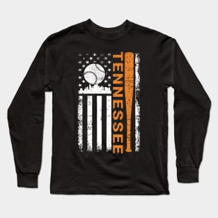 I Love Tennessee Souvenir Flower Fashionable Tennessee Long Sleeve T-Shirt